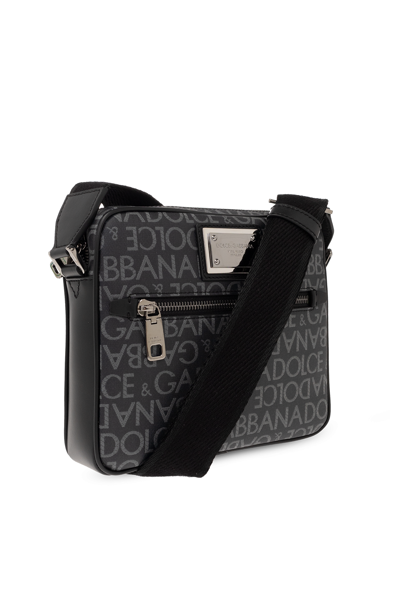DOLCE & GABBANA Bag Baby Pink LOLA Leather Studded Crossbody